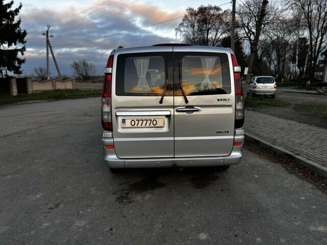 Сірий Мерседес Віто, об'ємом двигуна 2.2 л та пробігом 337 тис. км за 10200 $, фото 5 на Automoto.ua