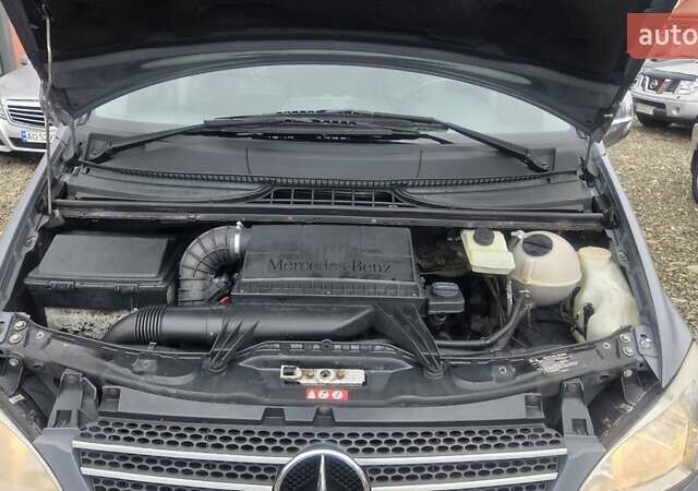 Серый Мерседес Вито, объемом двигателя 2.15 л и пробегом 370 тыс. км за 5850 $, фото 16 на Automoto.ua