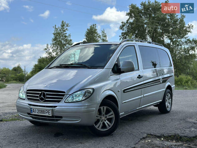 Серый Мерседес Вито, объемом двигателя 2.15 л и пробегом 319 тыс. км за 9999 $, фото 2 на Automoto.ua