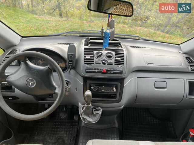 Сірий Мерседес Віто, об'ємом двигуна 2.15 л та пробігом 400 тис. км за 10300 $, фото 17 на Automoto.ua