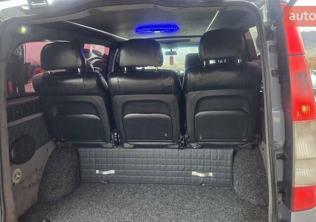 Серый Мерседес Вито, объемом двигателя 2.15 л и пробегом 370 тыс. км за 5850 $, фото 12 на Automoto.ua