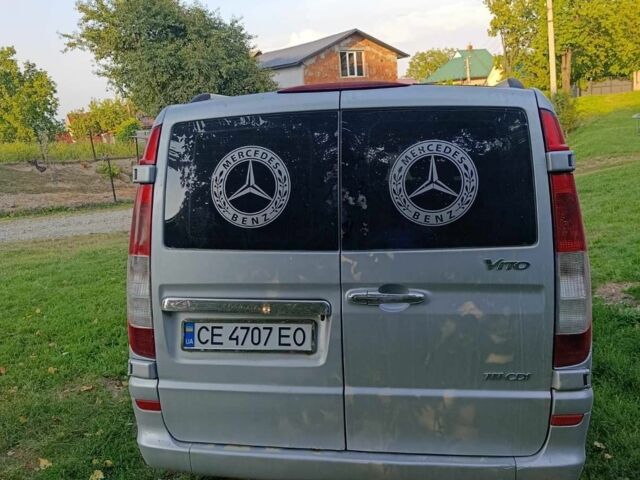 Серый Мерседес Вито, объемом двигателя 2.1 л и пробегом 335 тыс. км за 8300 $, фото 5 на Automoto.ua