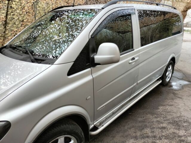Серый Мерседес Вито, объемом двигателя 2.1 л и пробегом 380 тыс. км за 8700 $, фото 1 на Automoto.ua
