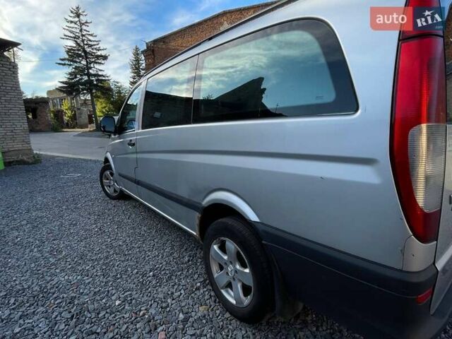 Серый Мерседес Вито, объемом двигателя 2.2 л и пробегом 455 тыс. км за 6800 $, фото 6 на Automoto.ua