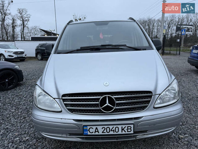 Серый Мерседес Вито, объемом двигателя 2.15 л и пробегом 580 тыс. км за 9550 $, фото 1 на Automoto.ua