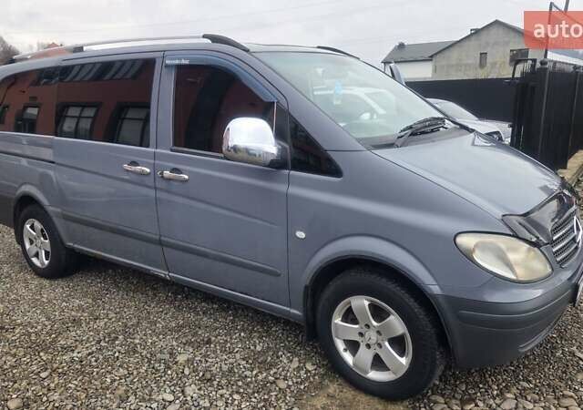 Серый Мерседес Вито, объемом двигателя 2.15 л и пробегом 370 тыс. км за 5850 $, фото 7 на Automoto.ua