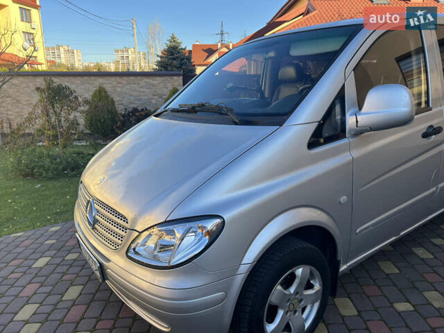 Серый Мерседес Вито, объемом двигателя 2.15 л и пробегом 365 тыс. км за 6550 $, фото 24 на Automoto.ua