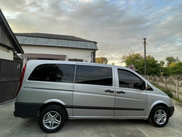 Серый Мерседес Вито, объемом двигателя 2.1 л и пробегом 465 тыс. км за 7600 $, фото 1 на Automoto.ua