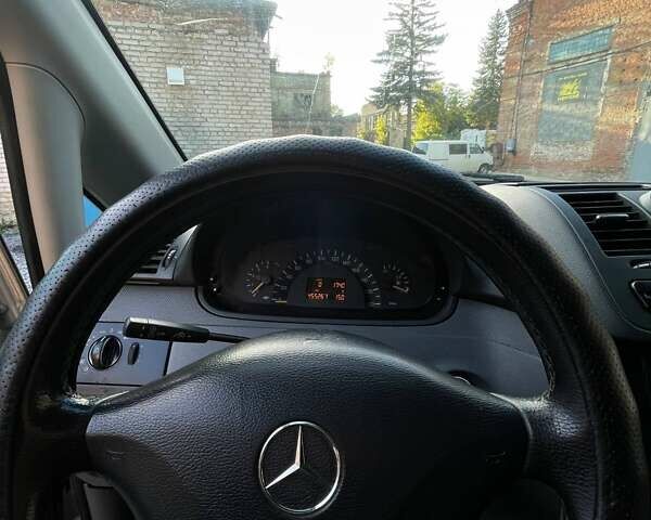 Серый Мерседес Вито, объемом двигателя 2.2 л и пробегом 455 тыс. км за 6800 $, фото 8 на Automoto.ua