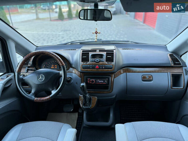 Серый Мерседес Вито, объемом двигателя 2.15 л и пробегом 504 тыс. км за 10200 $, фото 16 на Automoto.ua