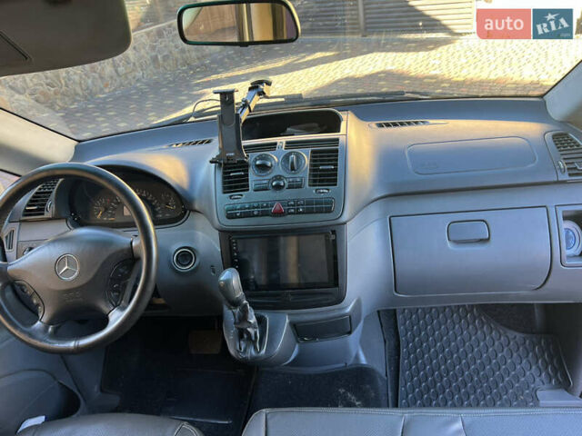 Серый Мерседес Вито, объемом двигателя 2.15 л и пробегом 365 тыс. км за 6550 $, фото 33 на Automoto.ua