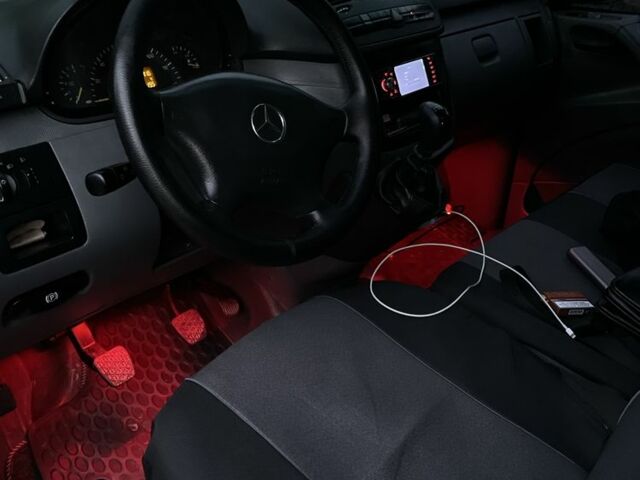 Серый Мерседес Вито, объемом двигателя 2.1 л и пробегом 465 тыс. км за 7600 $, фото 7 на Automoto.ua