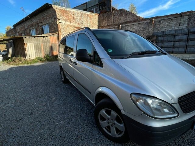 Серый Мерседес Вито, объемом двигателя 2.1 л и пробегом 455 тыс. км за 6800 $, фото 1 на Automoto.ua