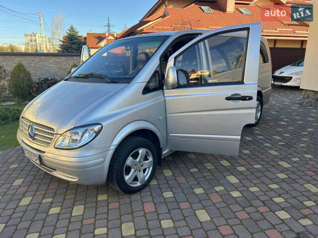 Серый Мерседес Вито, объемом двигателя 2.15 л и пробегом 365 тыс. км за 6550 $, фото 7 на Automoto.ua