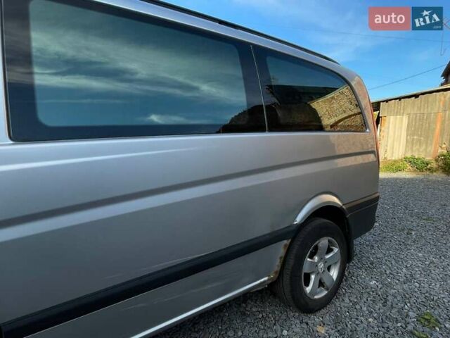 Серый Мерседес Вито, объемом двигателя 2.2 л и пробегом 455 тыс. км за 6800 $, фото 13 на Automoto.ua