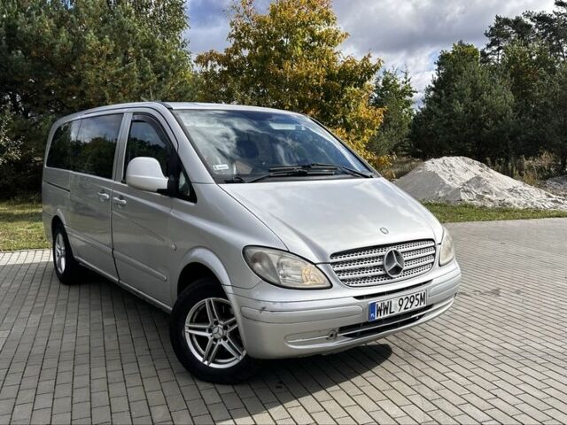 Серый Мерседес Вито, объемом двигателя 2.2 л и пробегом 268 тыс. км за 4500 $, фото 5 на Automoto.ua
