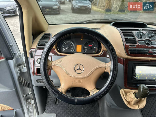 Серый Мерседес Вито, объемом двигателя 2.15 л и пробегом 280 тыс. км за 10999 $, фото 21 на Automoto.ua