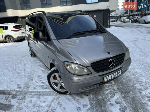 Серый Мерседес Вито, объемом двигателя 2.15 л и пробегом 448 тыс. км за 10500 $, фото 9 на Automoto.ua