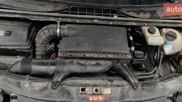 Серый Мерседес Вито, объемом двигателя 2.15 л и пробегом 367 тыс. км за 11500 $, фото 16 на Automoto.ua