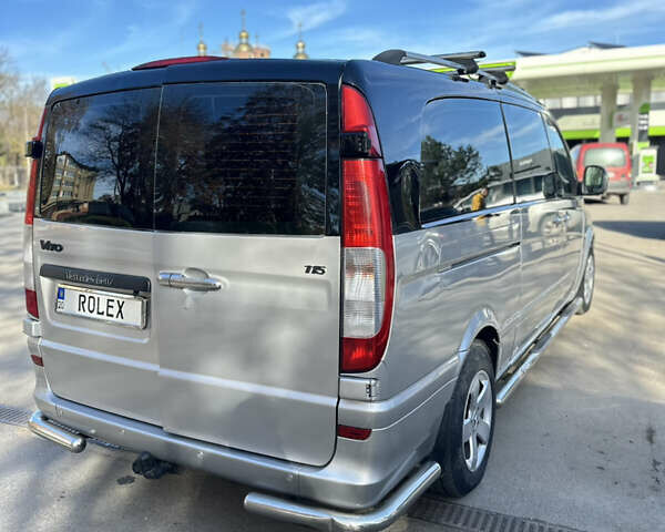 Серый Мерседес Вито, объемом двигателя 2.15 л и пробегом 600 тыс. км за 9200 $, фото 6 на Automoto.ua