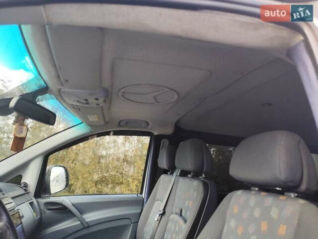 Серый Мерседес Вито, объемом двигателя 2.15 л и пробегом 356 тыс. км за 10800 $, фото 24 на Automoto.ua