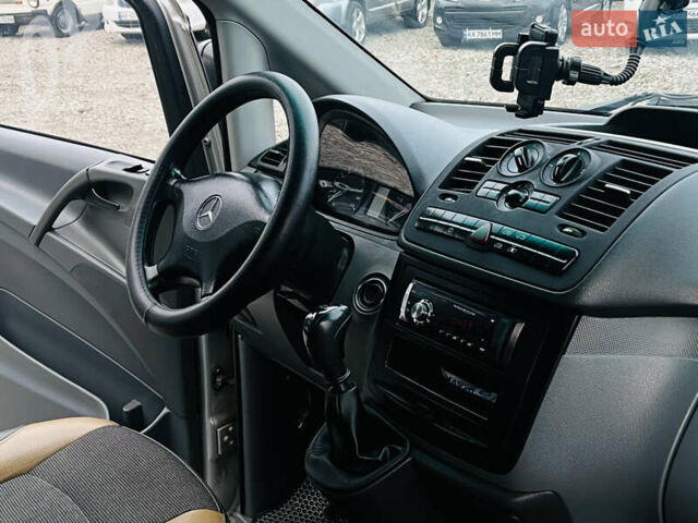 Серый Мерседес Вито, объемом двигателя 2.15 л и пробегом 518 тыс. км за 8200 $, фото 18 на Automoto.ua