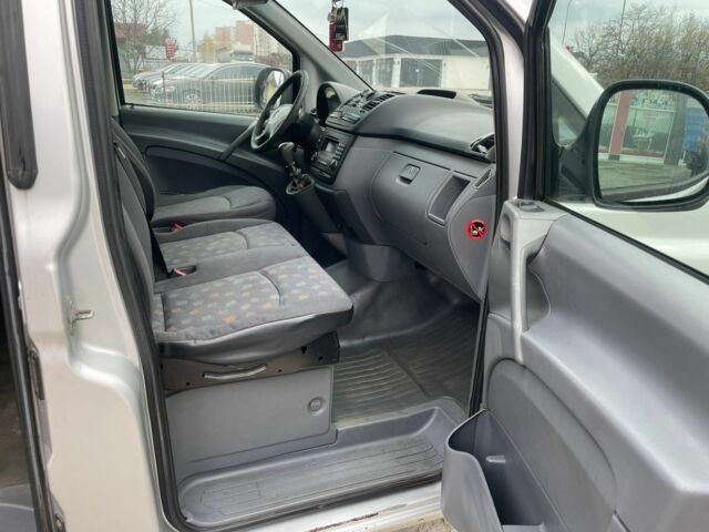 Сірий Мерседес Віто, об'ємом двигуна 2.1 л та пробігом 400 тис. км за 7350 $, фото 7 на Automoto.ua