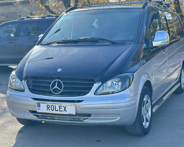 Серый Мерседес Вито, объемом двигателя 2.15 л и пробегом 600 тыс. км за 9200 $, фото 2 на Automoto.ua