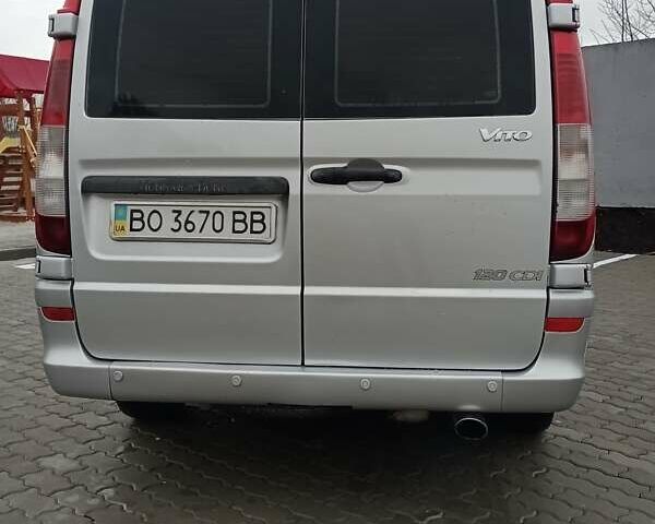 Серый Мерседес Вито, объемом двигателя 2.99 л и пробегом 496 тыс. км за 10000 $, фото 10 на Automoto.ua