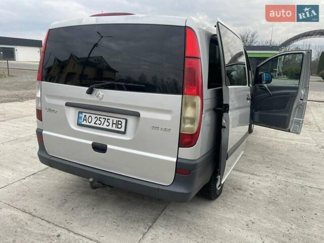 Серый Мерседес Вито, объемом двигателя 2.1 л и пробегом 400 тыс. км за 7350 $, фото 1 на Automoto.ua