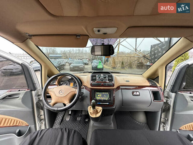 Серый Мерседес Вито, объемом двигателя 2.15 л и пробегом 280 тыс. км за 10999 $, фото 16 на Automoto.ua