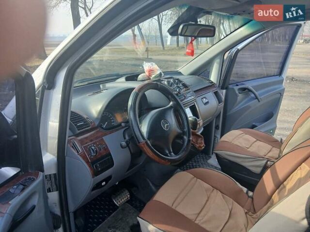 Серый Мерседес Вито, объемом двигателя 2.99 л и пробегом 318 тыс. км за 10300 $, фото 6 на Automoto.ua