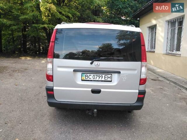 Сірий Мерседес Віто, об'ємом двигуна 2.2 л та пробігом 264 тис. км за 10000 $, фото 4 на Automoto.ua