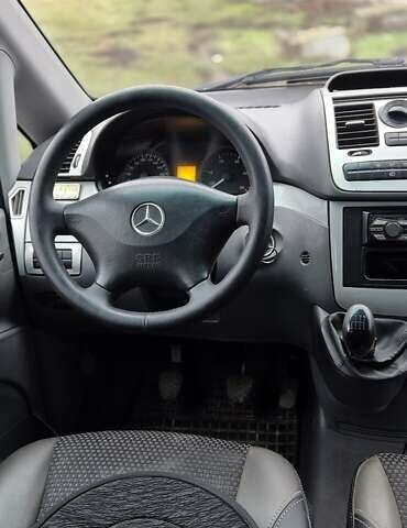 Серый Мерседес Вито, объемом двигателя 2.15 л и пробегом 270 тыс. км за 8200 $, фото 10 на Automoto.ua