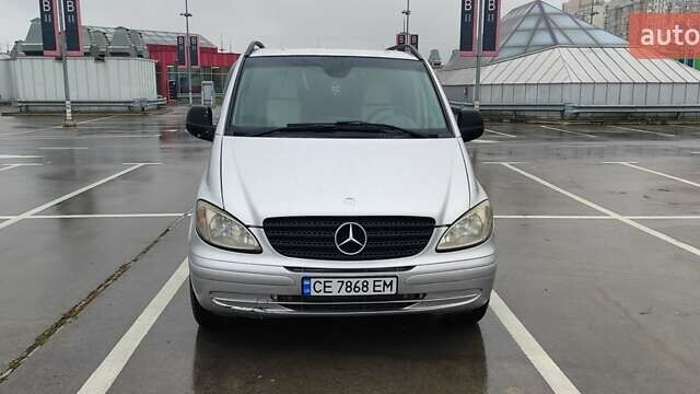 Серый Мерседес Вито, объемом двигателя 2.15 л и пробегом 367 тыс. км за 11500 $, фото 6 на Automoto.ua