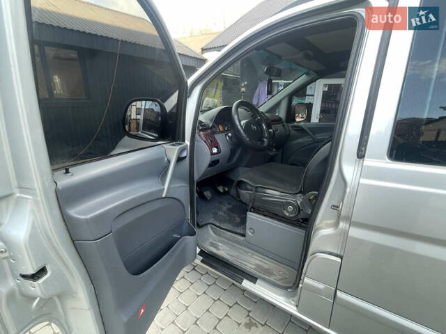 Серый Мерседес Вито, объемом двигателя 2.2 л и пробегом 394 тыс. км за 11200 $, фото 8 на Automoto.ua