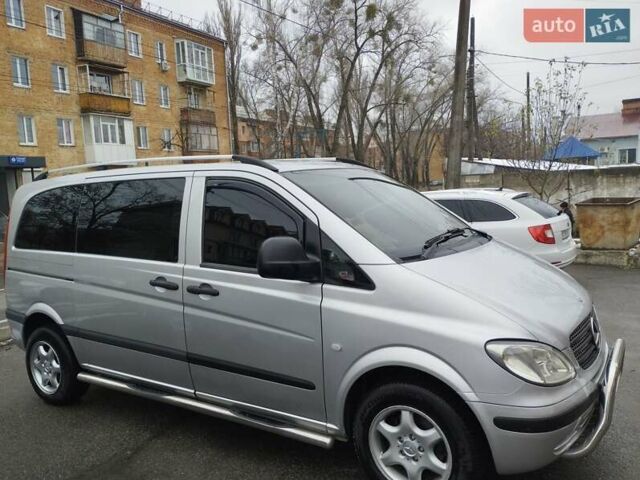 Серый Мерседес Вито, объемом двигателя 2.2 л и пробегом 310 тыс. км за 8900 $, фото 1 на Automoto.ua