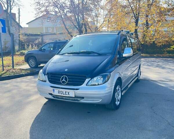 Серый Мерседес Вито, объемом двигателя 2.15 л и пробегом 600 тыс. км за 9200 $, фото 1 на Automoto.ua