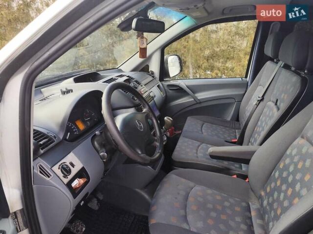 Серый Мерседес Вито, объемом двигателя 2.15 л и пробегом 356 тыс. км за 10800 $, фото 23 на Automoto.ua