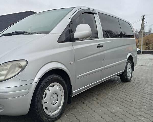 Серый Мерседес Вито, объемом двигателя 2.99 л и пробегом 496 тыс. км за 10000 $, фото 8 на Automoto.ua