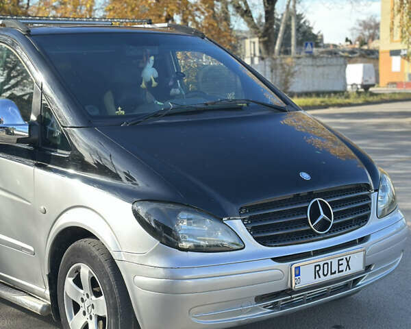 Серый Мерседес Вито, объемом двигателя 2.15 л и пробегом 600 тыс. км за 9200 $, фото 3 на Automoto.ua