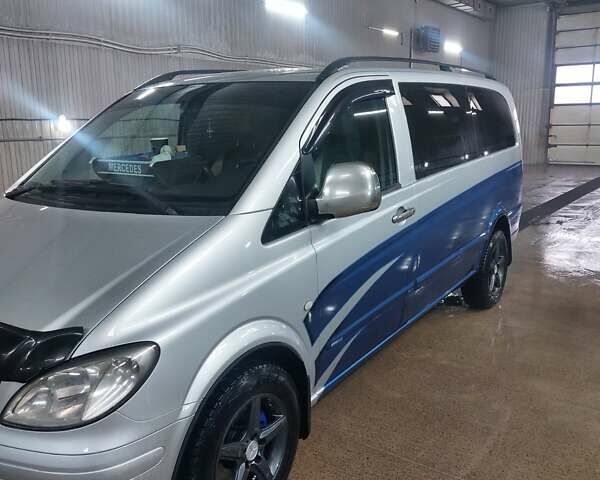 Серый Мерседес Вито, объемом двигателя 2.15 л и пробегом 425 тыс. км за 9000 $, фото 1 на Automoto.ua