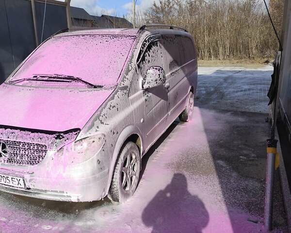 Серый Мерседес Вито, объемом двигателя 2.15 л и пробегом 356 тыс. км за 10800 $, фото 1 на Automoto.ua