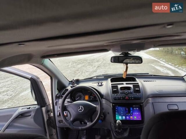 Серый Мерседес Вито, объемом двигателя 2.15 л и пробегом 356 тыс. км за 10800 $, фото 11 на Automoto.ua