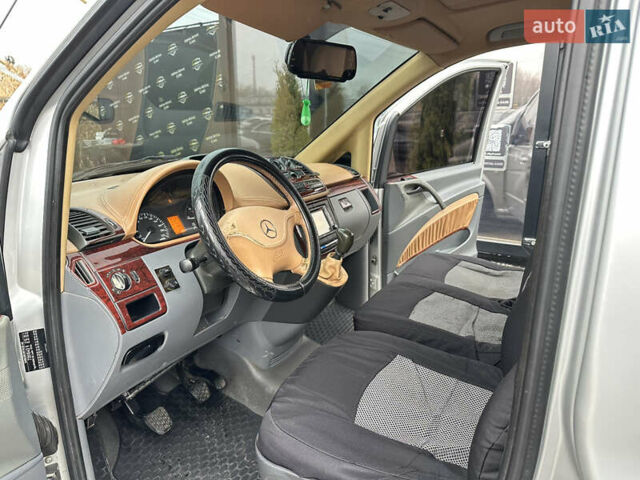 Серый Мерседес Вито, объемом двигателя 2.15 л и пробегом 280 тыс. км за 10999 $, фото 12 на Automoto.ua