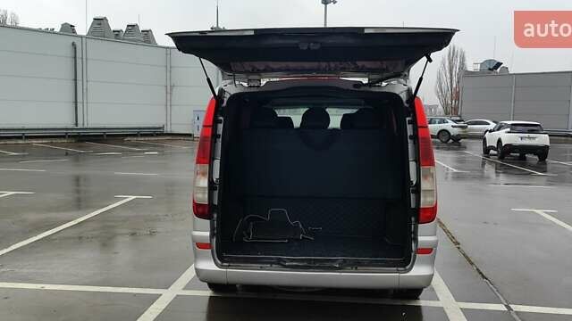 Серый Мерседес Вито, объемом двигателя 2.15 л и пробегом 367 тыс. км за 11500 $, фото 3 на Automoto.ua