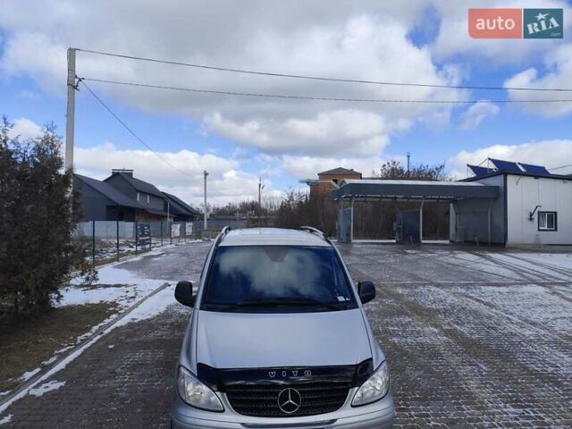 Серый Мерседес Вито, объемом двигателя 2.15 л и пробегом 356 тыс. км за 10800 $, фото 33 на Automoto.ua