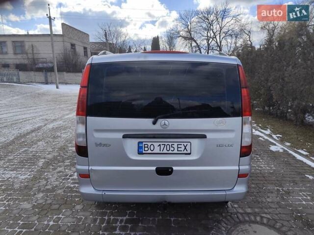 Серый Мерседес Вито, объемом двигателя 2.15 л и пробегом 356 тыс. км за 10800 $, фото 14 на Automoto.ua