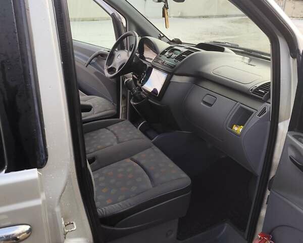 Серый Мерседес Вито, объемом двигателя 2.15 л и пробегом 356 тыс. км за 10800 $, фото 4 на Automoto.ua