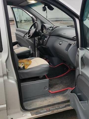 Серый Мерседес Вито, объемом двигателя 2.15 л и пробегом 367 тыс. км за 11500 $, фото 14 на Automoto.ua